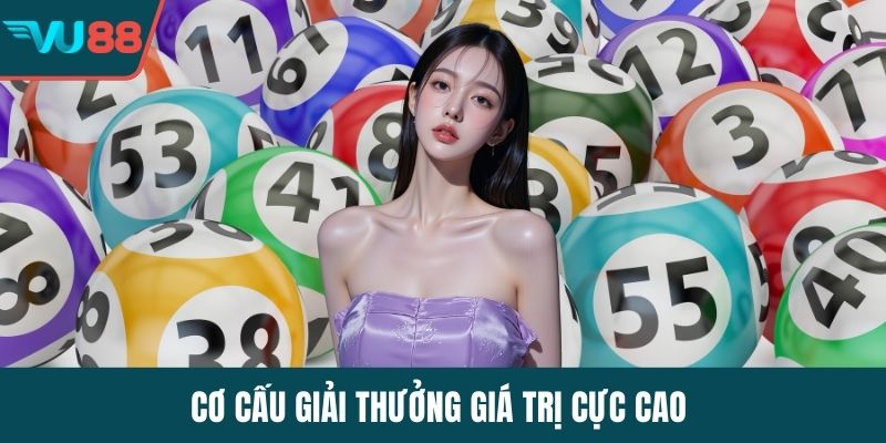 Cơ cấu giải thưởng giá trị cực cao