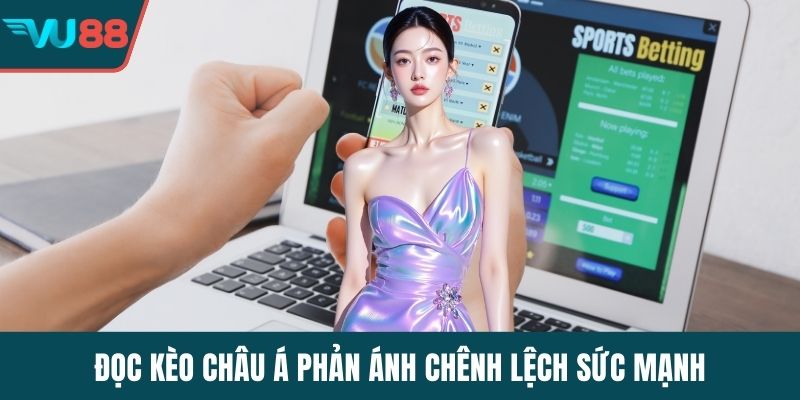 Đọc kèo châu Á phản ánh chênh lệch sức mạnh