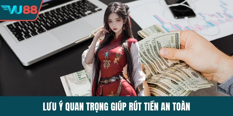 Lưu ý quan trọng giúp rút tiền an toàn