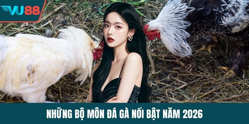 Những bộ môn đá gà nổi bật năm 2026