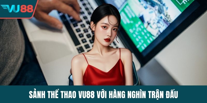Sảnh thể thao VU88 với hàng nghìn trận đấu